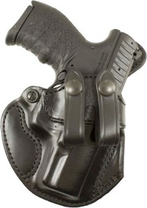 DESANTIS COZY PARTNER HOLSTER – IWB RH LTHR FITS GLOCK 43 BLK
