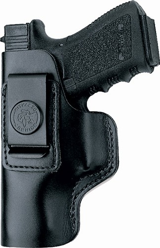 DESANTIS INSIDER HOLSTER IWB – LH LTHR FITS GLOCK 26/27 BLACK