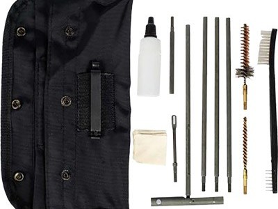 TAC SHIELD CLEANING KIT – AR15/M16 GI FIELD BLACK POUCH