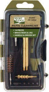 SPORT RIDGE CLEANING KIT – PISTOL 45CAL 14PC