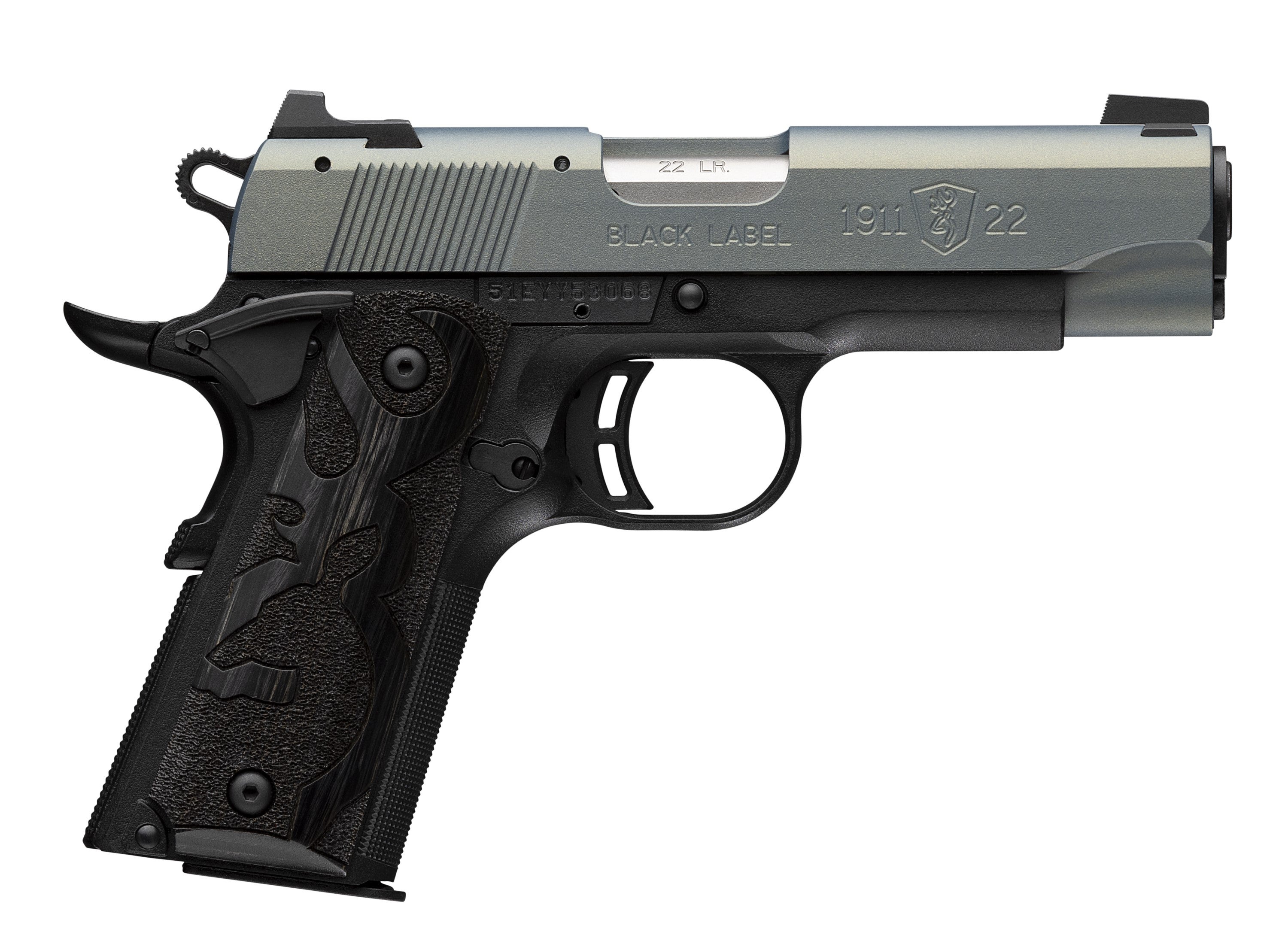 BROWNING 1911-22 BK LBL 22LR 3.6″ NL  #