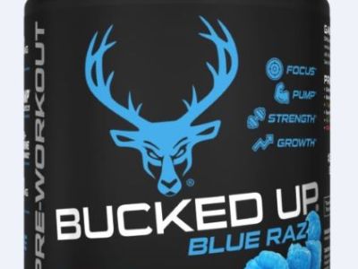 BUCKED UP PRE-WORKOUT BLUE RAZ – 30 SERVINGS