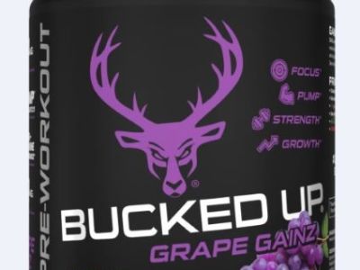 BUCKED UP PRE-WORKOUT GRAPE – GAINZ 30 SERVINGS