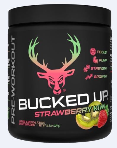 BUCKED UP PRE-WORKOUT – STRAWBERRY KIWI 30 SERVINGS