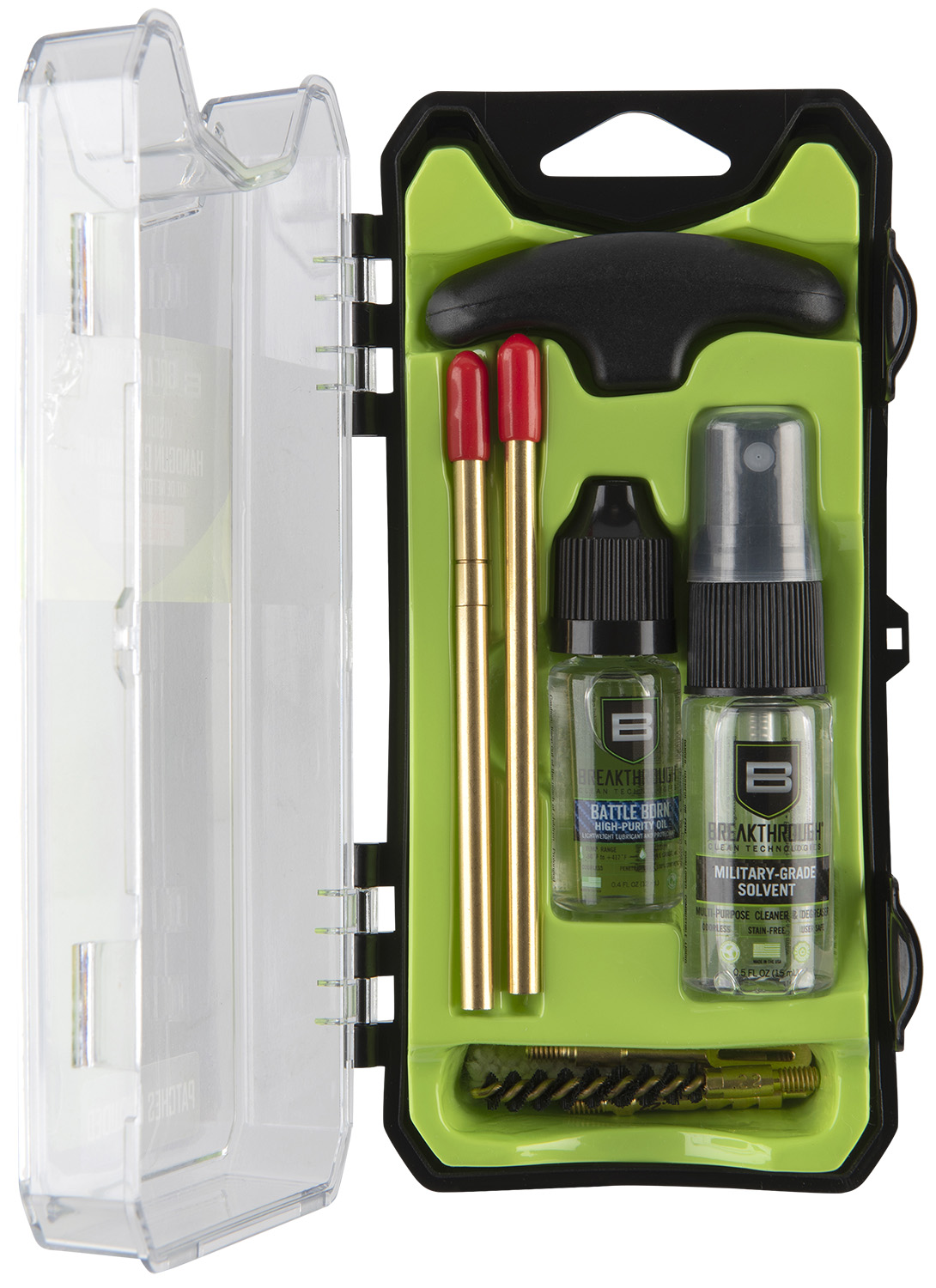 Breakthrough Clean BTECC22 Vision Series Cleaning Kit 22 Cal Pistol/10 Pieces Multi-Color