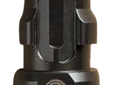 SilencerCo AC2603 3-Lug Muzzle Device 45 ACP 5/8″-24 Threads Black