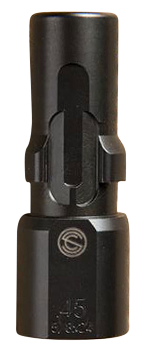 SilencerCo AC2603 3-Lug Muzzle Device 45 ACP 5/8″-24 Threads Black