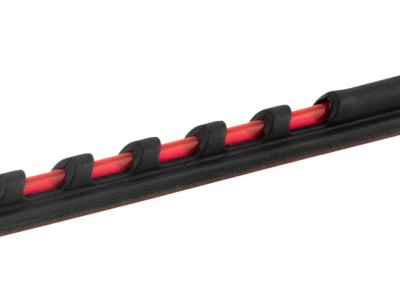 Truglo TG104R Glo-Dot Pro Shotgun w/Vent Rib Red Fiber Optic Black