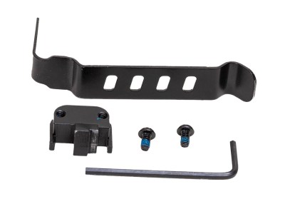 Techna Clip P320BA Conceal Carry Gun Belt Clip Fits Sig P320 Black Carbon Fiber Belt Mount