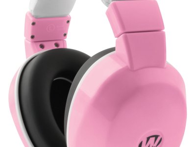 Walker’s GWPINFMPK Infant Passive Muff 23 dB Over the Head Pink/White Plastic