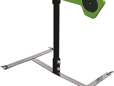 SME SMEHGS Spinning Target  Handgun Steel Black/Green Circle Illustration Impact Enhancement Motion