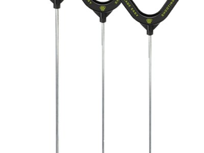 SME SMECTH Clay Target Holder Black Standing Polymer 3 Per Pkg