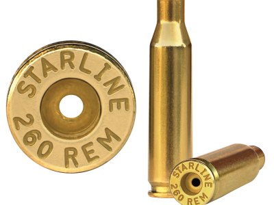 Starline Brass 260REMEUP50 Unprimed Cases  Rifle 260 Rem 50 Per Bag
