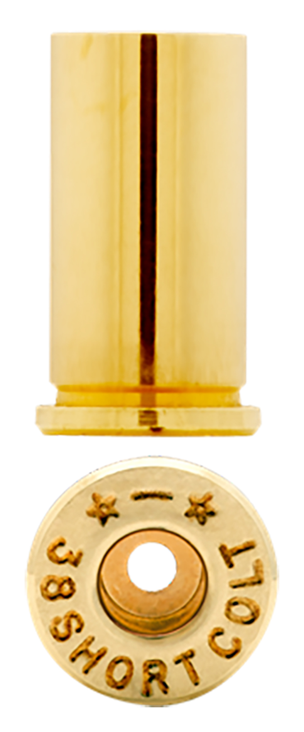 Starline Brass 38SCEUP100 Unprimed Cases  38 Short Colt Handgun Brass 100 Per Bag