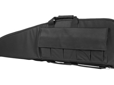 NcStar CV290742 VISM Rifle Case Black PVC Nylon w/ Foam Padding Double Zippers Carry Handle & ID Holder
