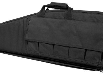 NcStar CV290740 VISM Rifle Case Black PVC Nylon w/ Foam Padding Double Zippers Carry Handle & ID Holder