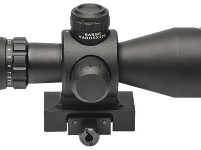 Firefield FF13064 Barrage  Matte Black 2.5-10x40mm Illuminated Red/Green Mil-Dot Reticle