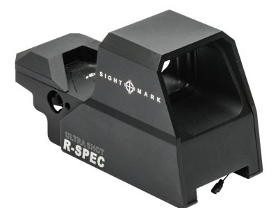 Sightmark SM26031 Ultra Shot R-Spec Reflex Sight Matte Black 1 x 33 mm x 24 mm  3 MOA Red/Green Dot/5 MOA Dot/50 MOA Circle Multi Reticle