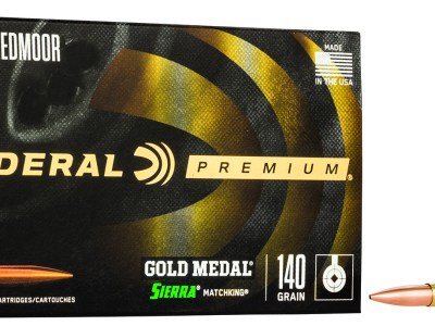 Federal GM65CRD1 Premium Gold Medal 6.5Creedmoor 140gr Sierra MatchKing BTHP 20 Per Box/10 Case