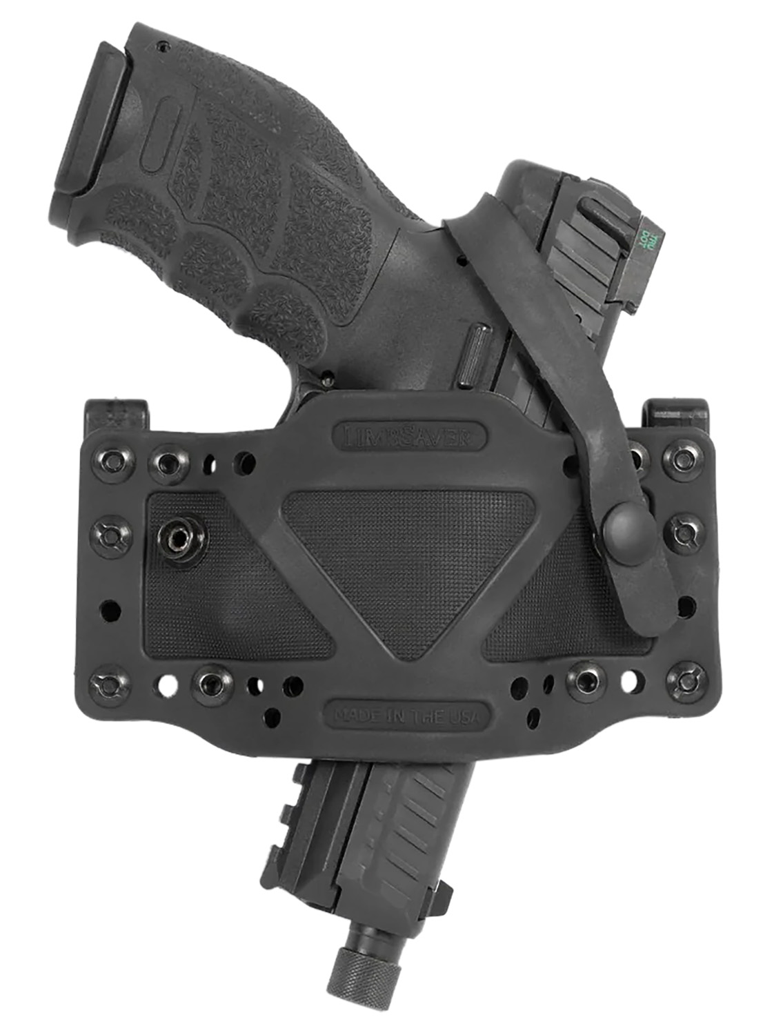 Limbsaver 12504 CrossTech  IWB/OWB Black Polymer Belt Clip/Strap Fits Universal Handgun Ambidextrous