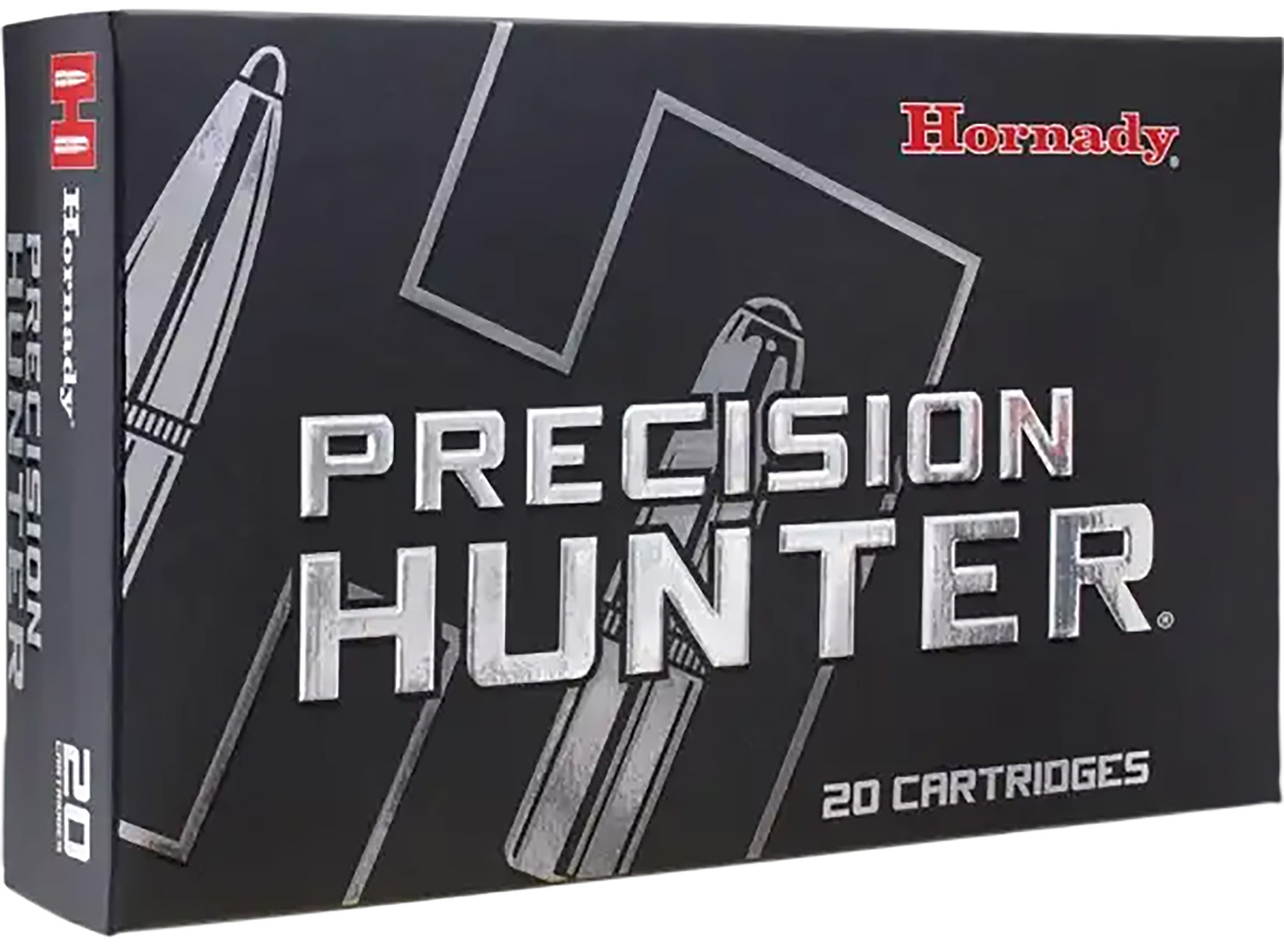 Hornady 82002 Precision Hunter  300WinMag 200gr Extremely Low Drag eXpanding 20 Per Box/10 Case