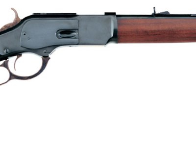 Taylors & Company 550282 1873 Carbine 357 Mag Caliber with 10+1 Capacity, 19″ Blued Barrel, Color Case Hardened Metal Finish & Walnut Stock Right Hand (Full Size)