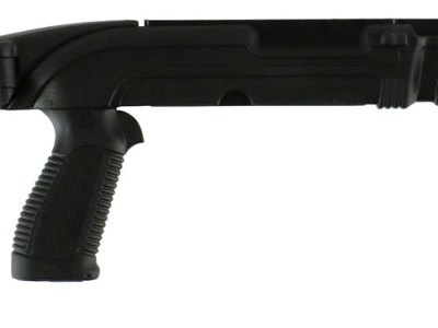 ProMag PM279 Tactical Folding Stock  Black Synthetic with Pistol Grip for Mossberg 702 Plinkster