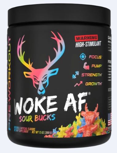BUCKED UP PRE-WORKOUT WOKE AF – SOUR BUCKS 30 SERVINGS