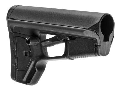 Magpul MAG378-BLK ACS-L Carbine Stock Black Synthetic for AR-15, M16, M4 with Mil-Spec Tube (Tube Not Included)