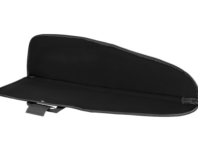 NcStar CV290746 VISM Rifle Case Black PVC Nylon w/ ID Holder Foam Padding Double Zippers & Mag Pouches