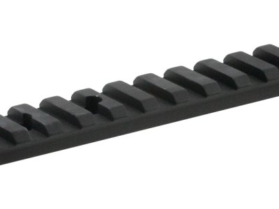 Talley POM252714 Picatinny Rail  Black Anodized Aluminum Tikka T3/T3x Short Action 20 MOA