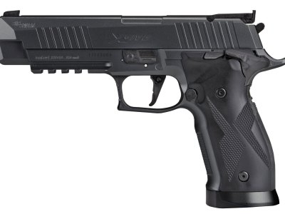 Sig Sauer Airguns AIRX5177BLK P226 X-Five Air Pistol CO2 177 Pellet 20+1 4.50″ Black Polymer Grips