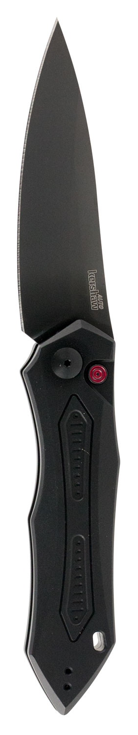 Kershaw 7800BLK Launch 6 3.75″ Folding Drop Point Plain Black DLC CPM 154 SS Blade Black Anodized Aluminum Handle Includes Pocket Clip