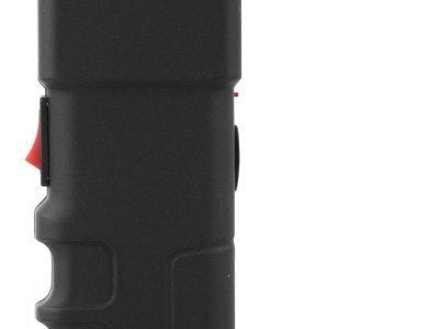 Sabre S1009 Tactical Stun Gun w/Flashlight Black Plastic 1.25 uC Pain Rating