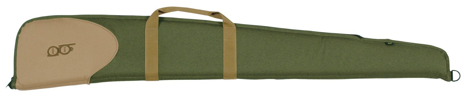 Bob Allen 16505 Classic Shotgun Case Olive Green/Khaki 600D Polyester 52″ Long Shotgun
