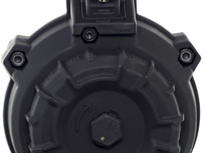 ProMag DRMA9 Standard  50rd Drum 7.62x39mm Fits AK-47 Black DuPont Zytel Polymer