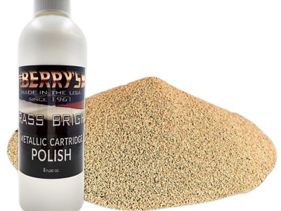 Berry’s 73743 Brass Polishing Kit  8 oz. Bright Brass/ 6 lbs. Corn Polishing Media