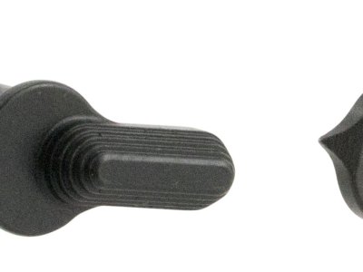 Troy Ind SSDTAMBS0BT00 Safety Selector  Black Hardcoat Anodized AR-Platform Ambidextrous