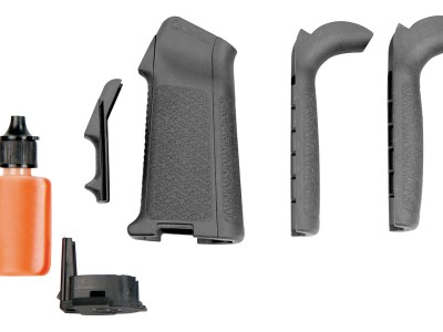 Magpul MAG521-GRY MIAD Type 2 Gen 1.1 Grip Kit Polymer Aggressive Textured Gray for AR Platform