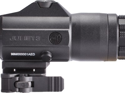 Sig Sauer Electro-Optics SOJ31001 Juliet3 Magnifier Black 3 x 24 mm PowerCam 90 Degree  Mount