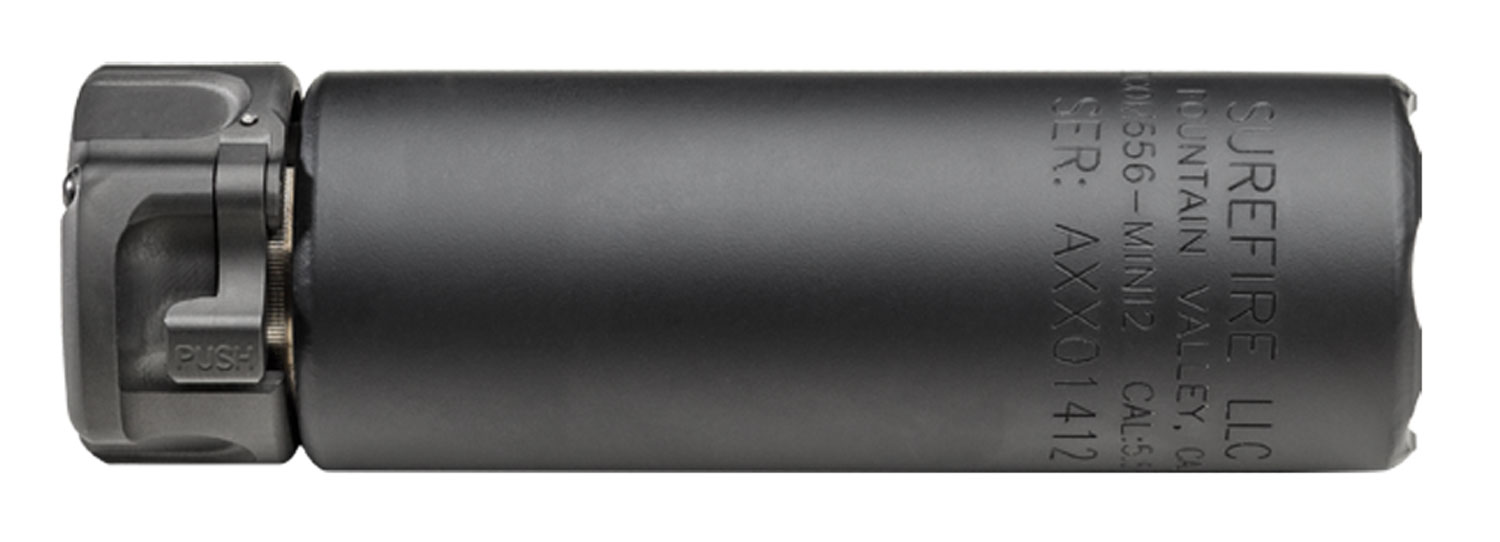 SureFire SOCOM556MINI2BK SOCOM556-MINI2  5.56x45mm NATO 1.50″ Diameter Black Aluminum/Stainless Steel
