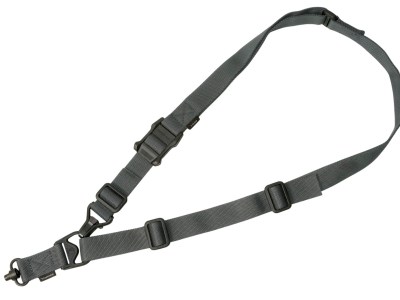 Magpul MAG515GRY MS3 Single QD Sling GEN2 Gray Nylon 48″-60″ OAL Adjustable One-Two Point Rifle