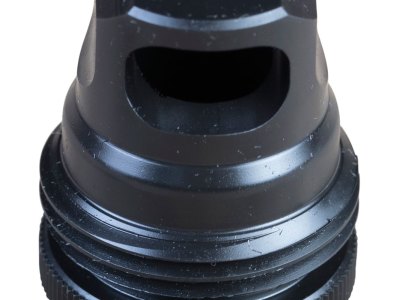 SilencerCo AC2627 ASR Muzzle Brake Black Steel 5/8″-24 Threads, 30 Cal