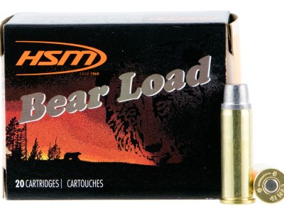 HSM 414N20 Bear Load  41 Rem Mag 230 gr Semi Wadcutter 20 Per Box/ 20 Case