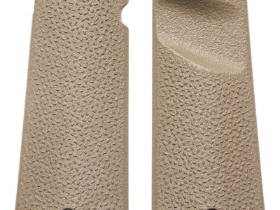 Magpul MAG544-FDE MOE Grip Panels Aggressive TSP Texture Flat Dark Earth Polymer for 1911 (Full Size)