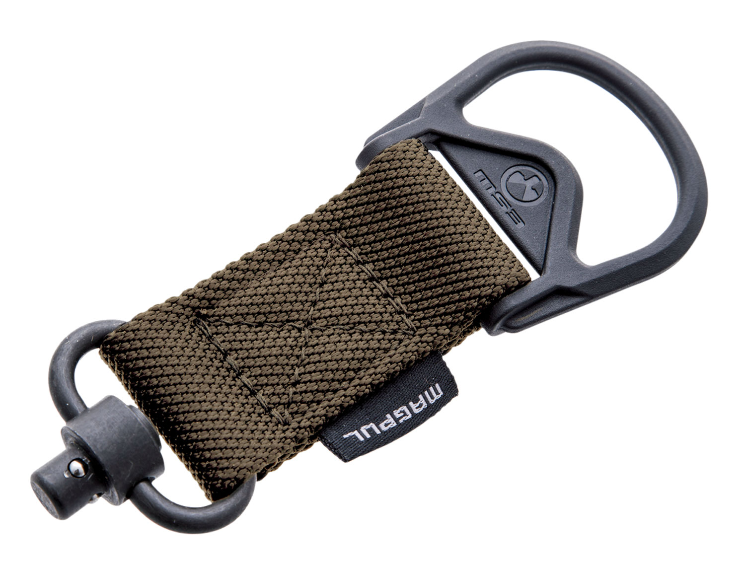 Magpul MAG517-COY MS1/MS3 QD Sling Adapter made of Steel with Maganese Phosphate Coyote Finish, Polymer Hardware, Nylon 1.25″ Webbing & Two to One-Point Design for AR-15, M4, M16, AK-Platform & AKM