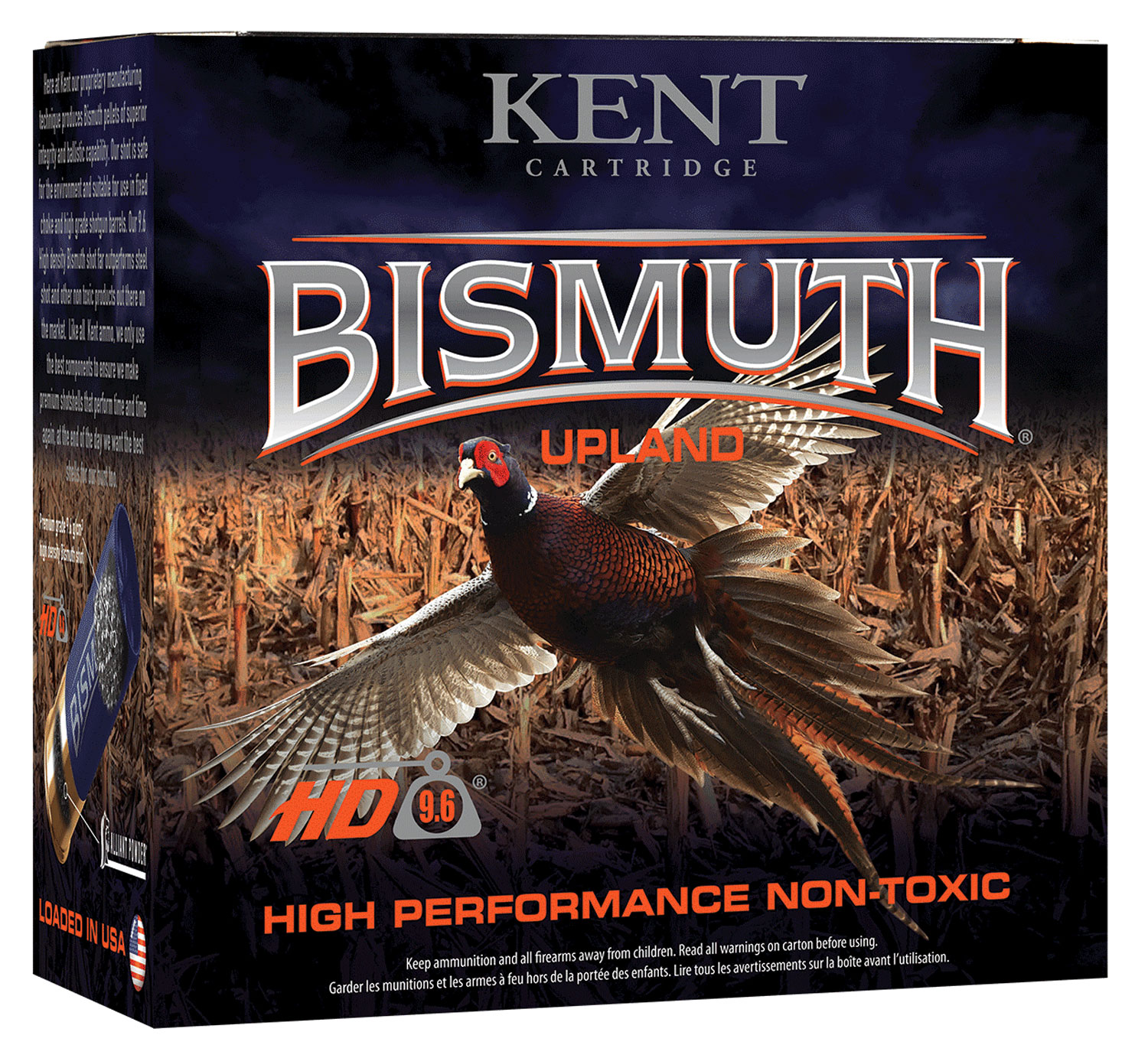Kent Cartridge B12U305 Bismuth Upland 12 Gauge 2.75″ 1 1/16 oz Bismuth 5 Shot 25 Per Box/ 10 Case