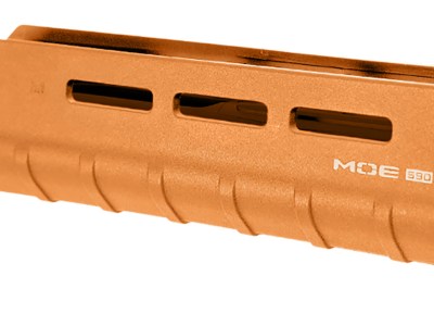 Magpul MAG494-ORG MOE M-LOK  12 Gauge Shotgun Forend Mossberg 590,590A1 Orange Polymer