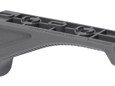Magpul MAG598-GRY M-LOK AFG  Gray Polymer Angled Foregrip for AR-Platform
