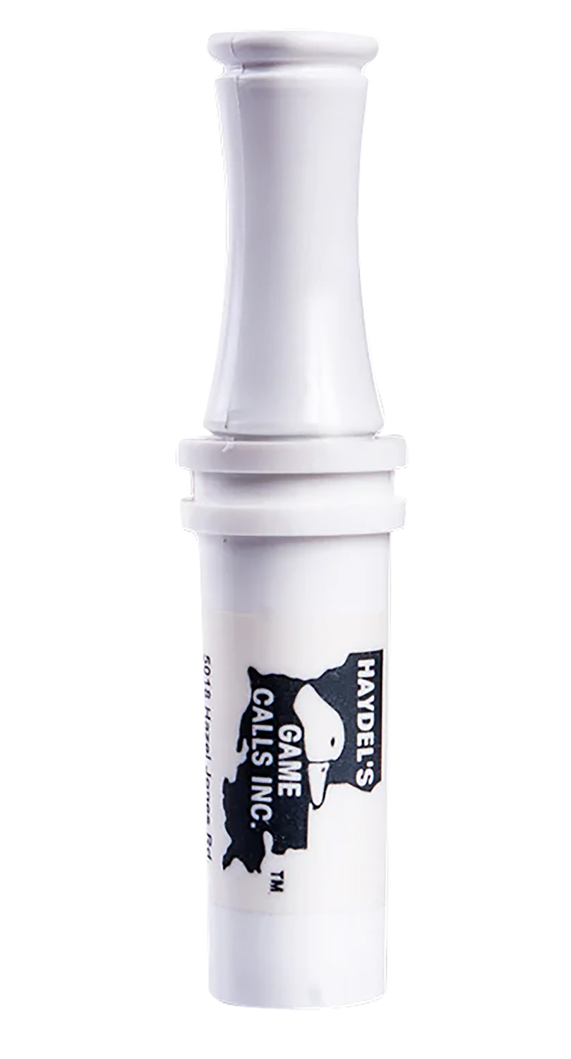 Haydel’s Game Calls B14 Blue & Snow Goose  Open Call Attracts Geese White Plastic